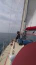 Enjoying the sail